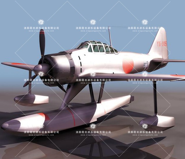 海棠3D模型飞机